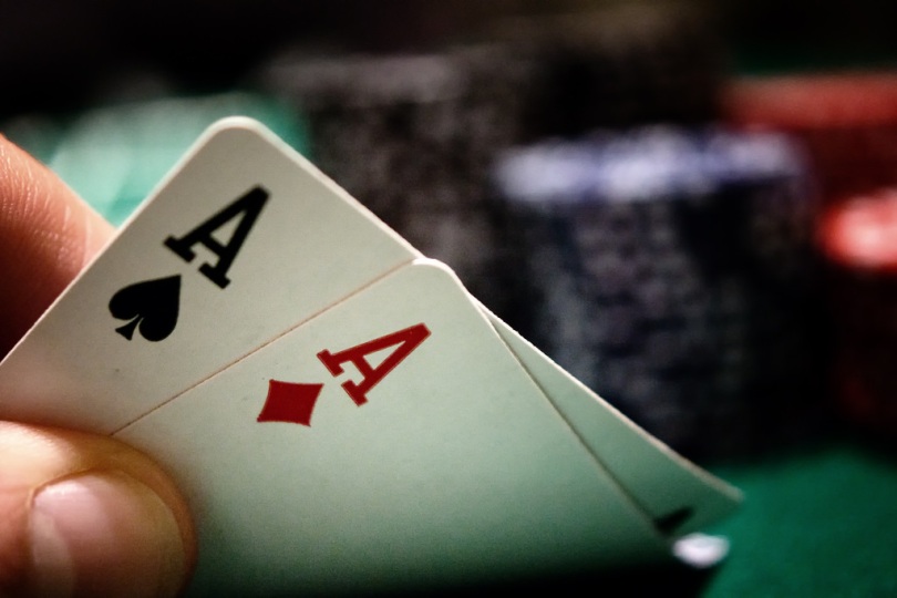 Two aces in a hand